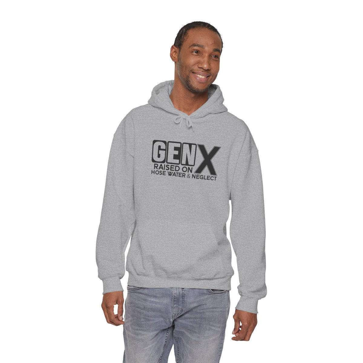 "Gen X Raised on Hose Water and Neglect" Unisex Hoodie