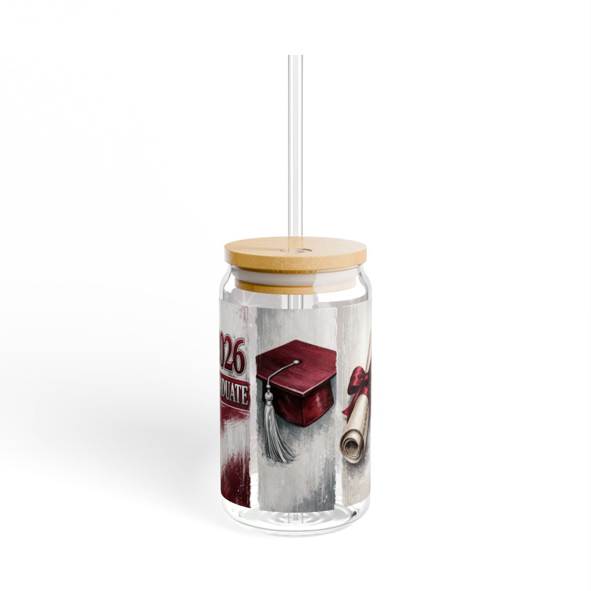 Graduation 2026 Glass Tumbler