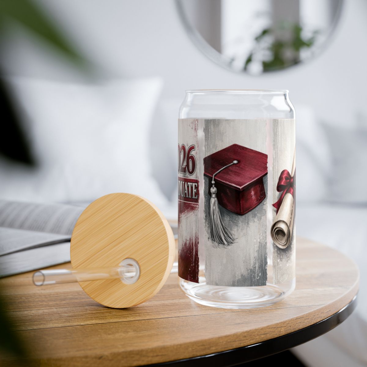 Graduation 2026 Glass Tumbler