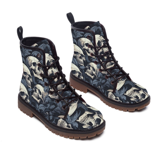 Men's Skull Martin Boots