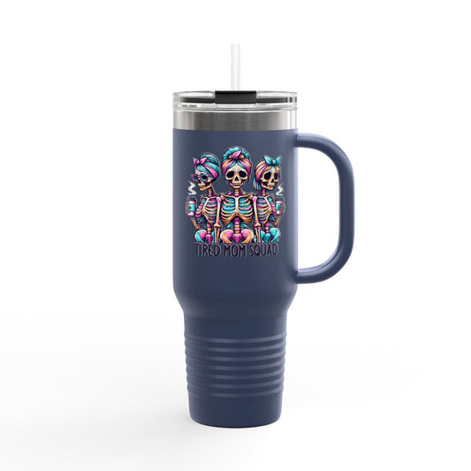 Tired Mom Squad 40oz Tumbler